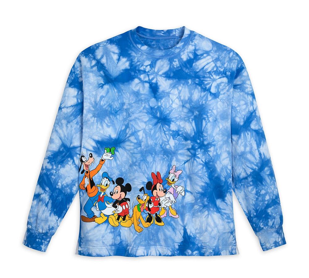 NWT Disney Parks WDW Mickey Mouse n Friends Tie-Dye Celebration Crew XXL 3XL